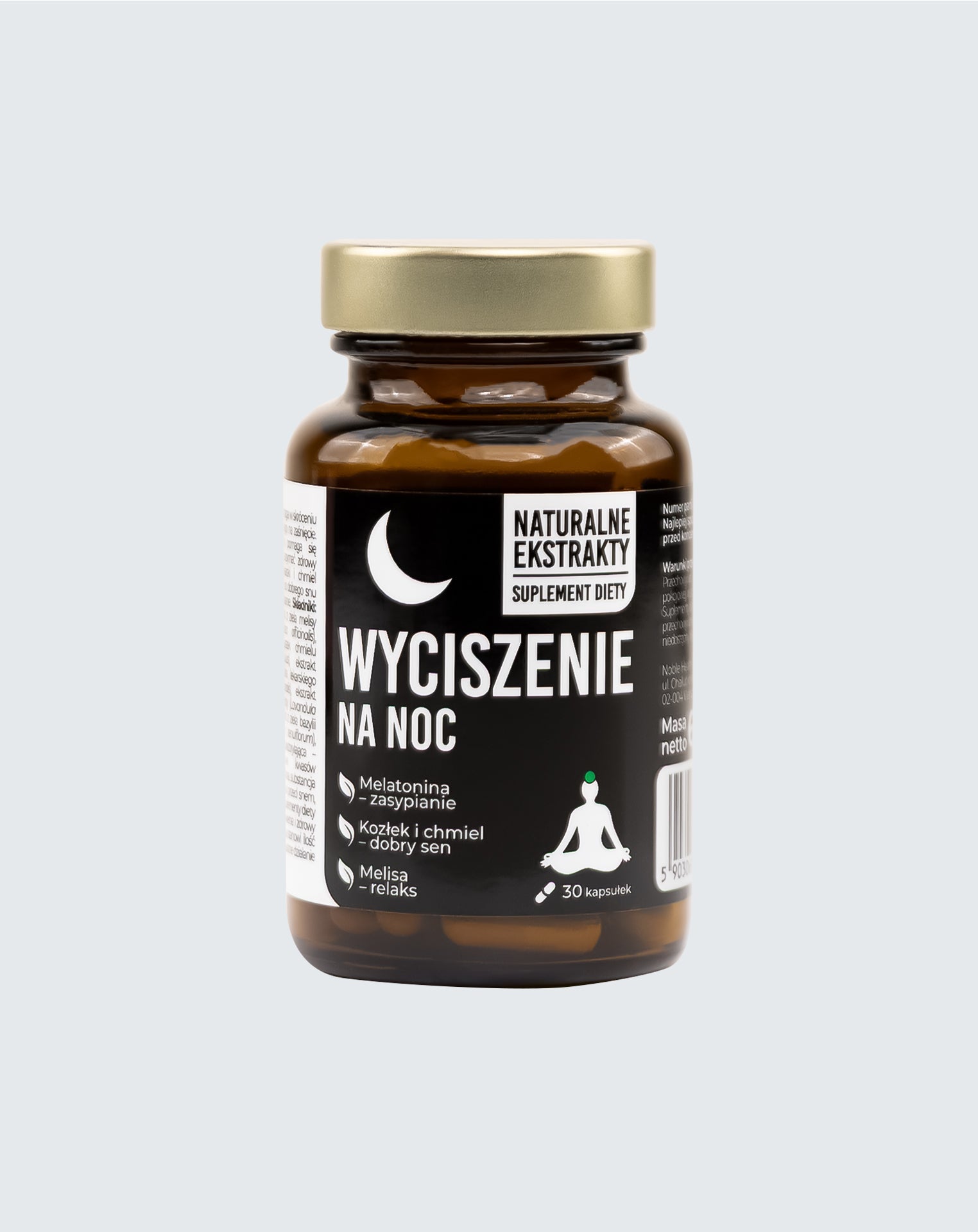 Megnyugvás éjszakára Noble Health melatonin jobb alvás-lazítás