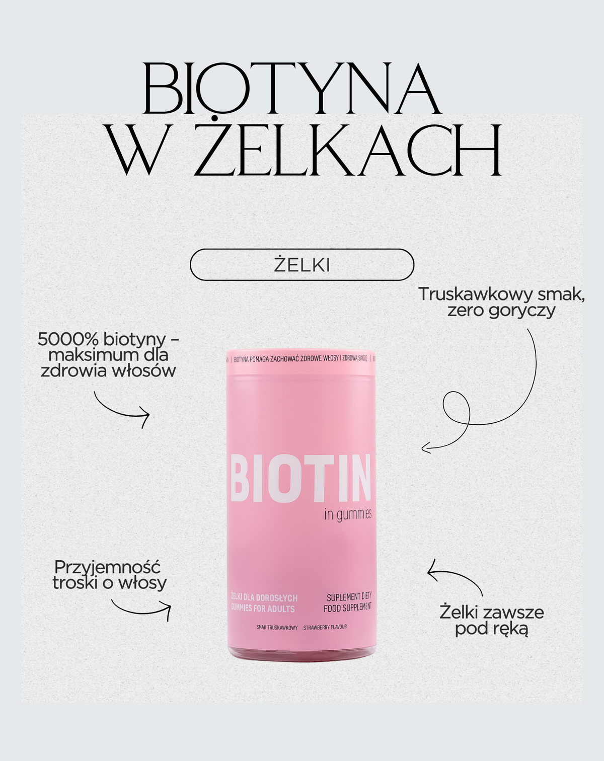 Biotin zselében – Nemes egészség
