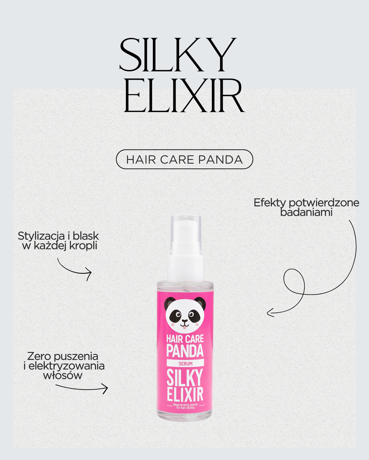 Silky Elixir - Догляд за волоссям Panda