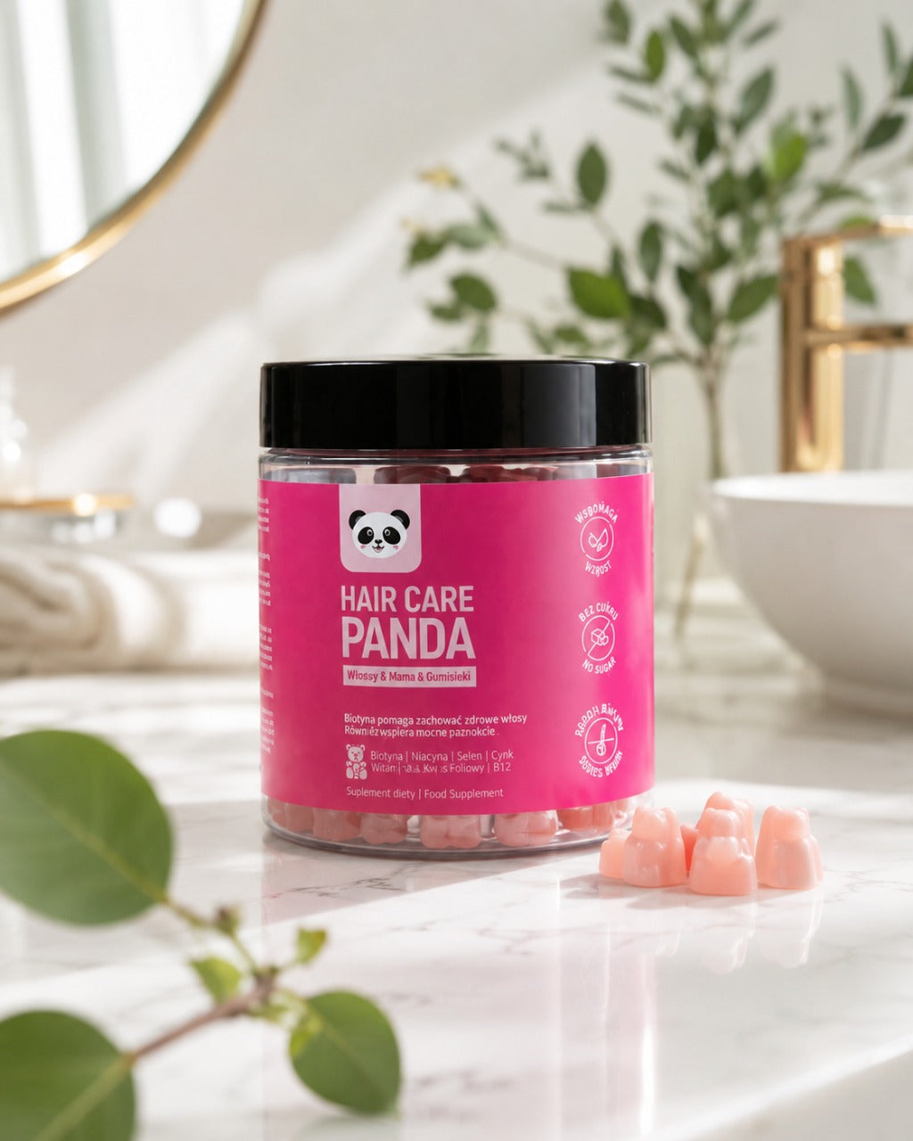 Vegán gumicukor - Hajápoló Panda