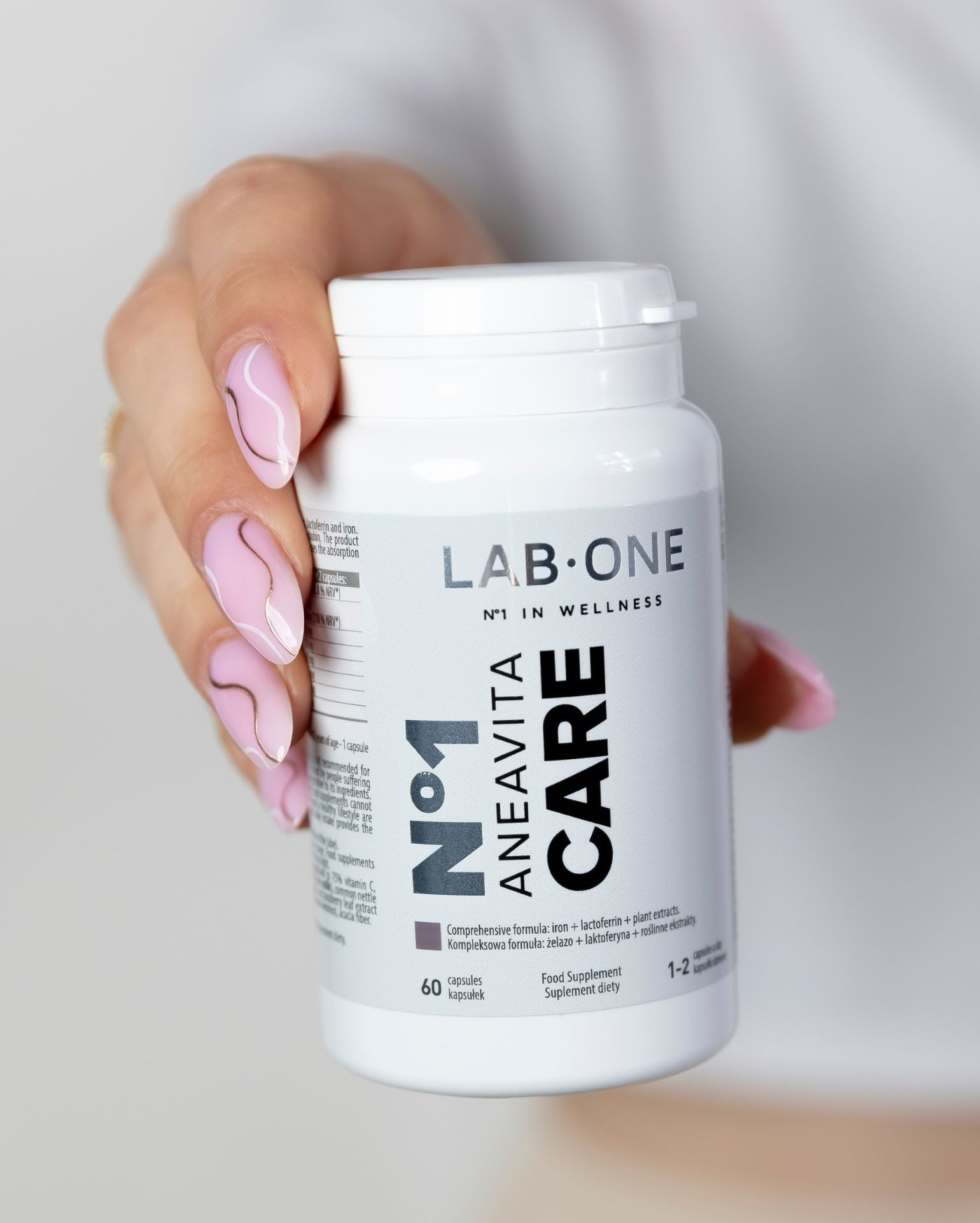LAB ONE ANEAVITA CARE Természetes vas Laktoferrin C-vitamin