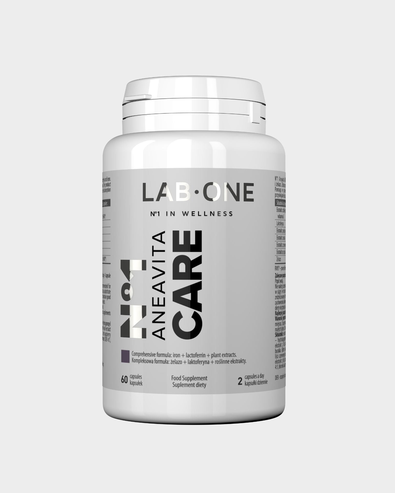 LAB ONE ANEAVITA CARE Természetes vas Laktoferrin C-vitamin