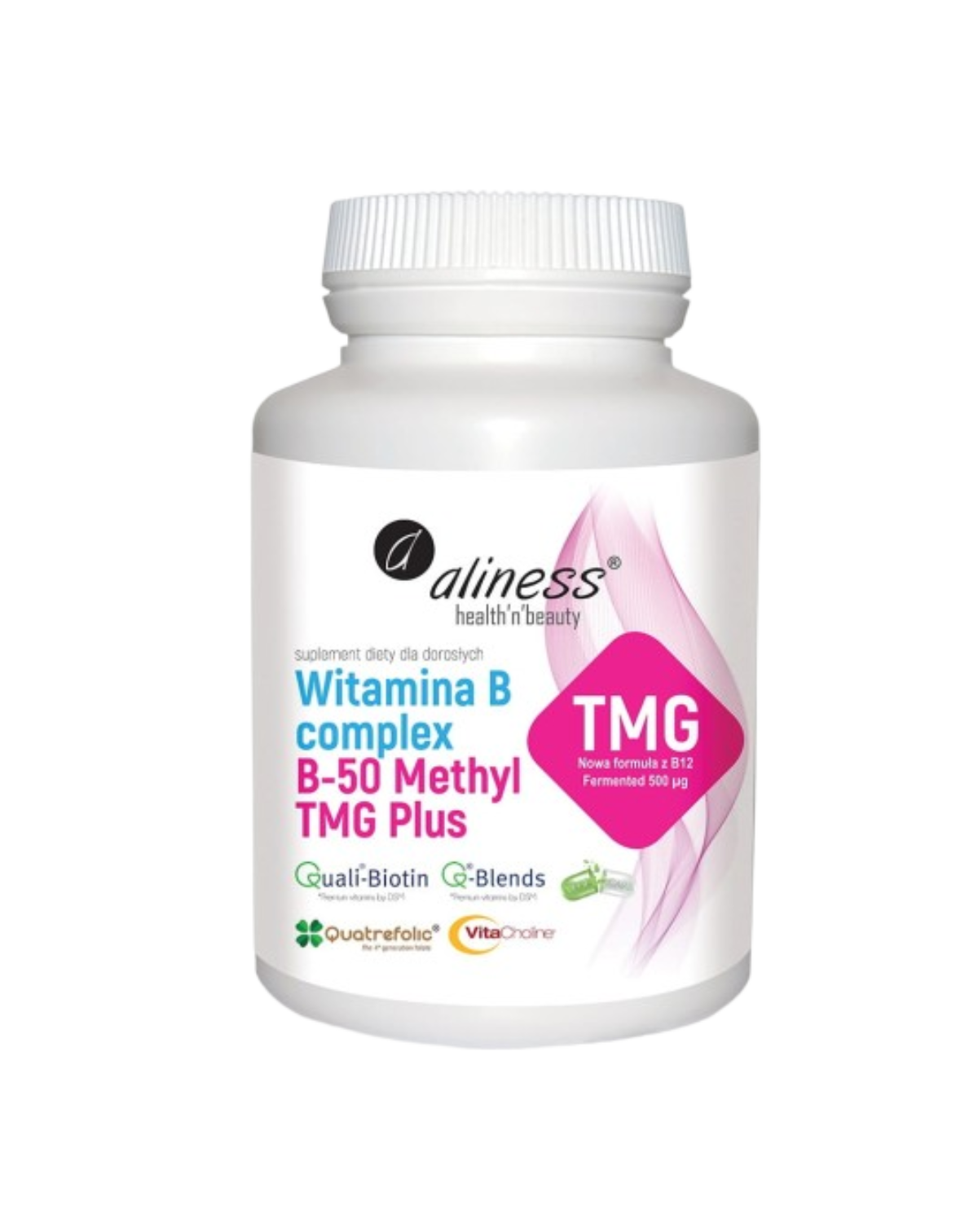 B-vitamin komplex B-50 Methyl TMG PLUS - Aliness
