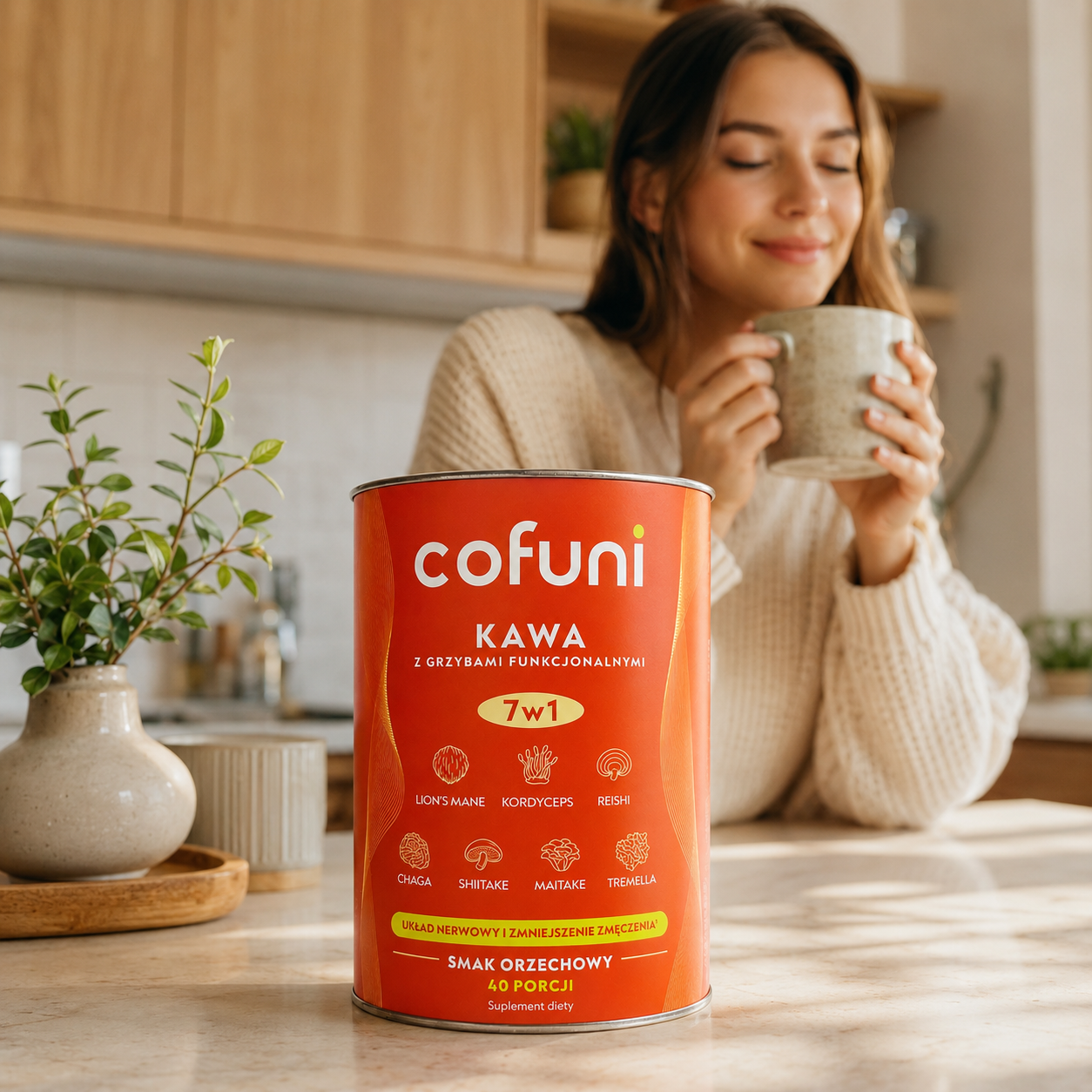 Cofuni - kawa grzybowa z adaptogenami