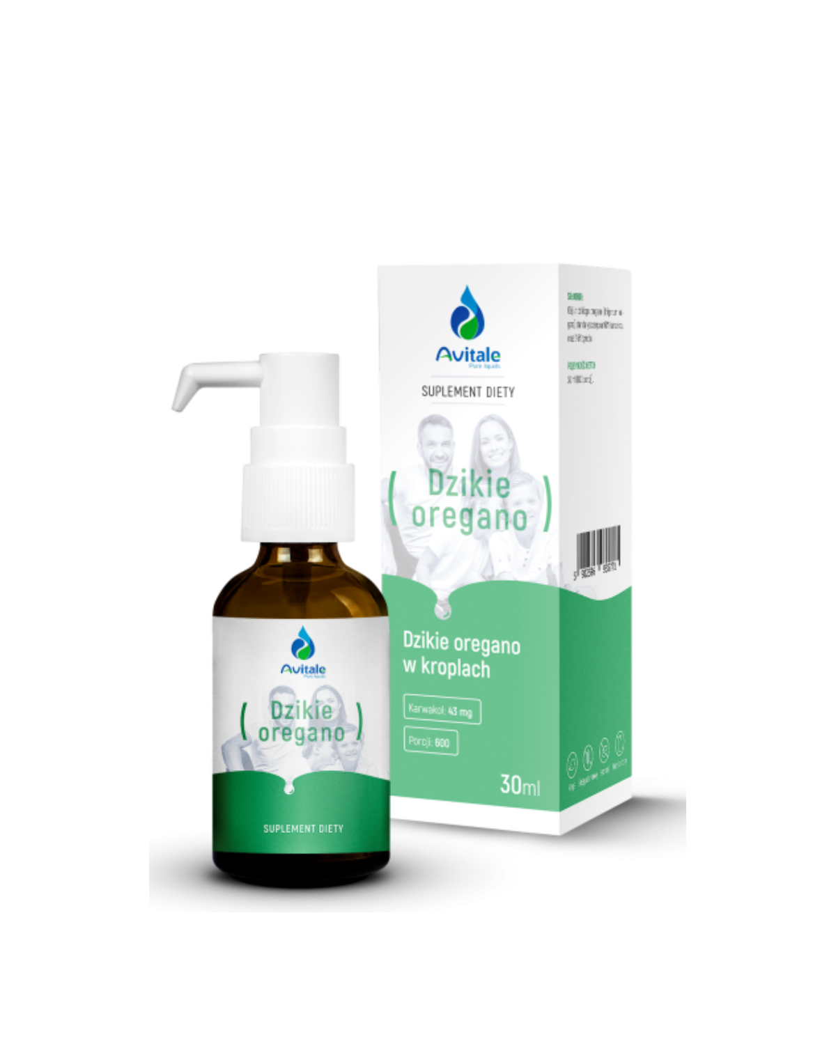 Avitale Drops Vad oregánó olaj - Aliness