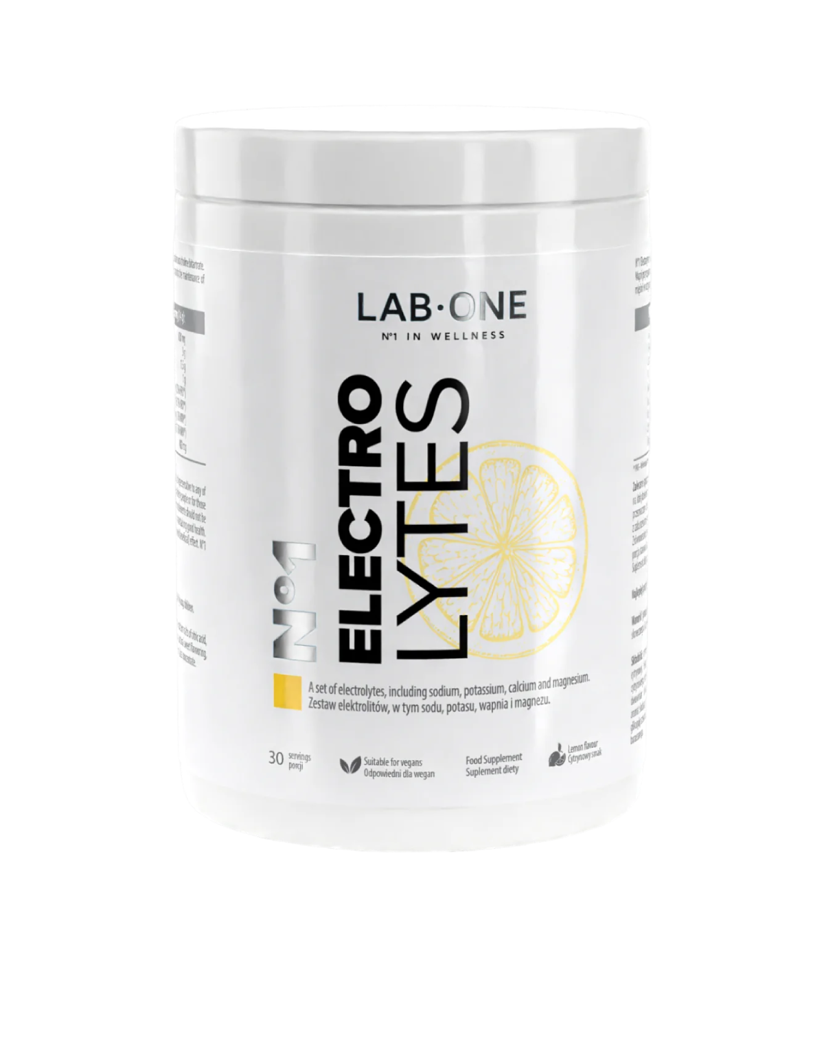 Lab One Electrolytes Electrolytes Sodium Potassium Citrom aroma 420g
