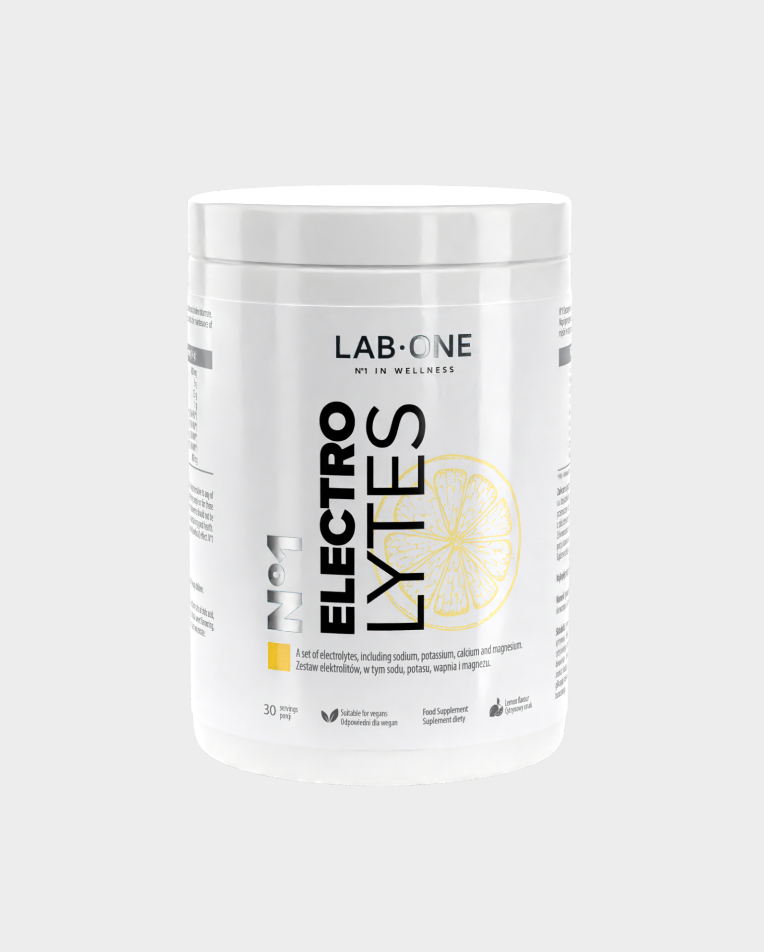 Lab One Electrolytes Electrolytes Sodium Potassium Citrom aroma 420g