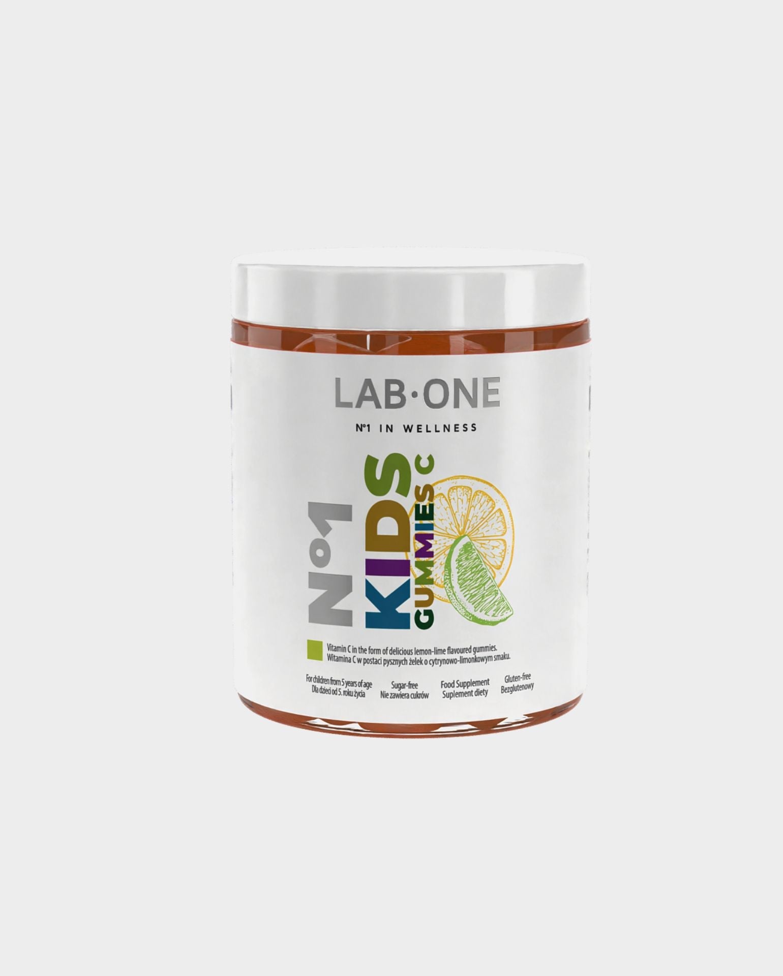 LAB ONE N°1 KidsGUMMIES C C-vitamin zselé 5 éves kortól. Immunitás