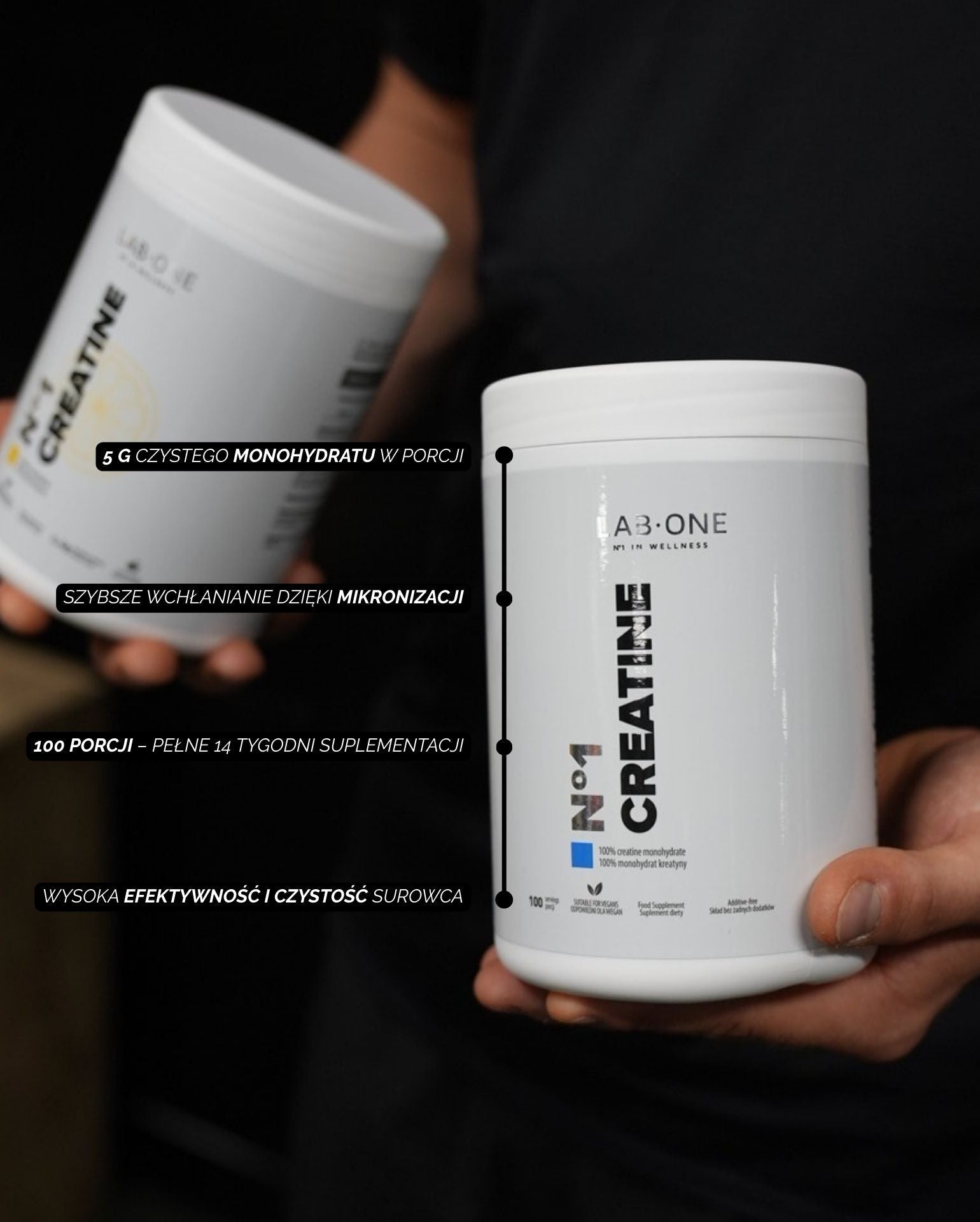 LAB ONE Kreatin Kreatin Kreatin Monohidrát 5mg 500g
