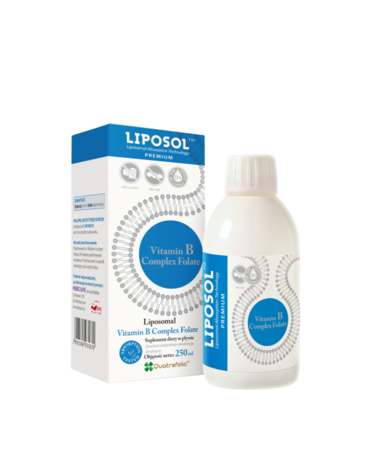 Liposol Liposomal B vitamin Complex - Aliness