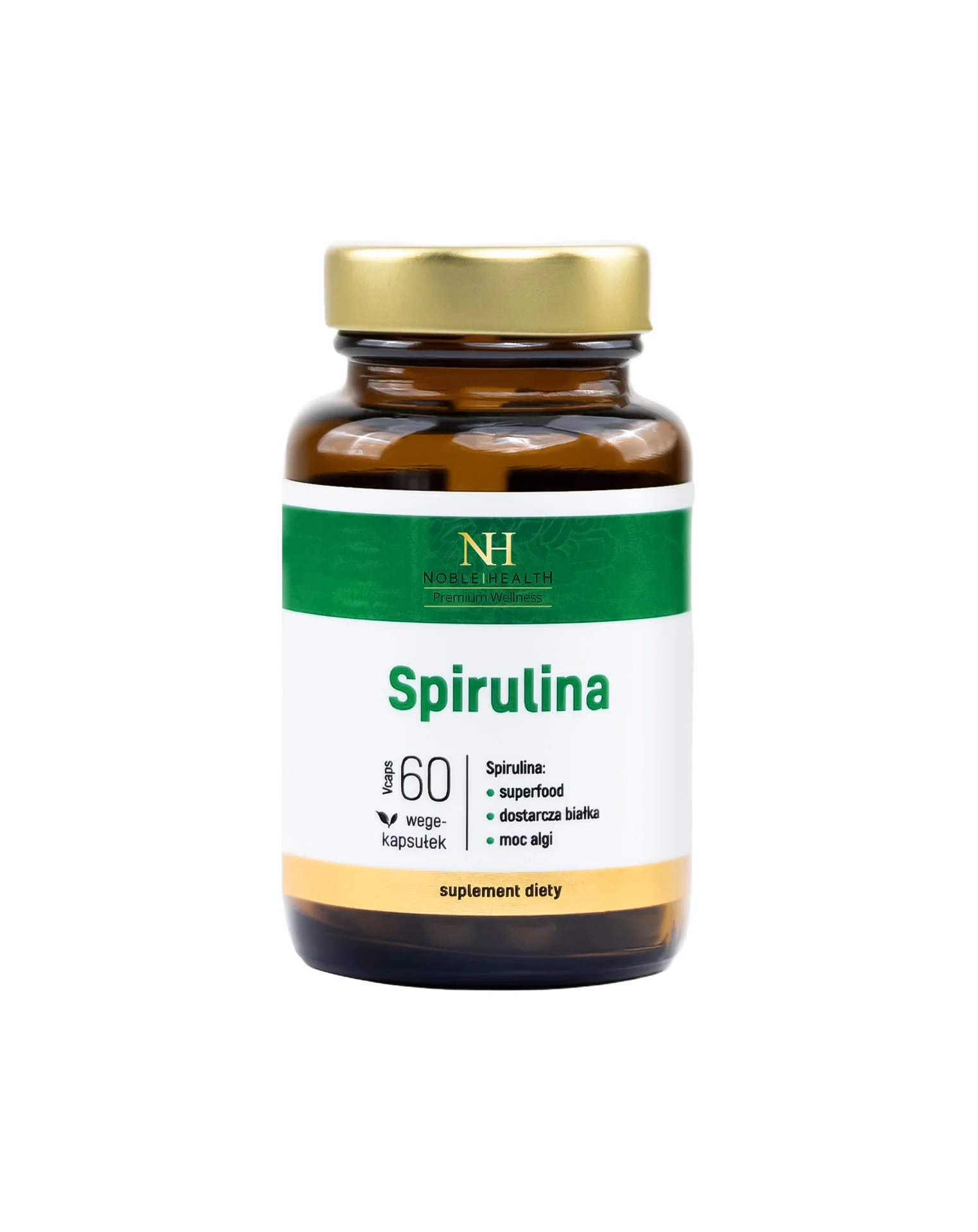 Spirulina Noble Health Tengeri alga méregtelenítő 60 kapszula