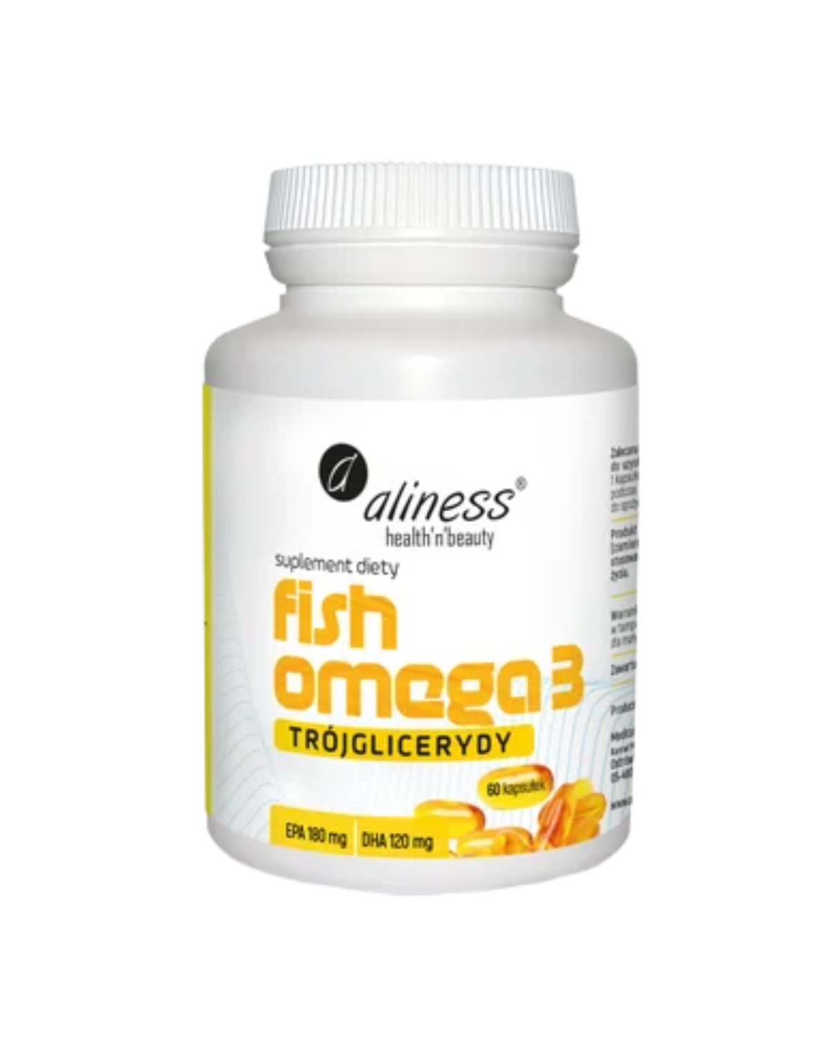Hal Omega 3 trigliceridek 180 mg/120 mg - Aliness Omega 3 savak